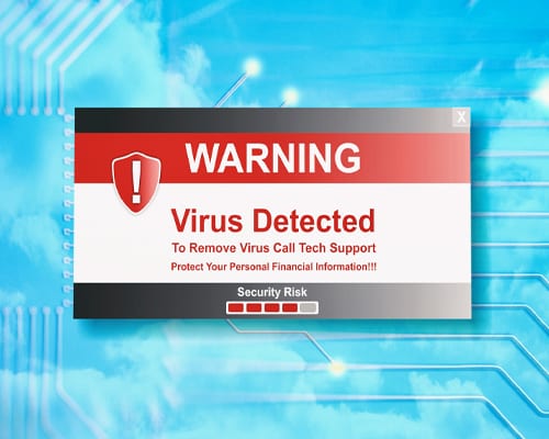 Virus and malware removal services